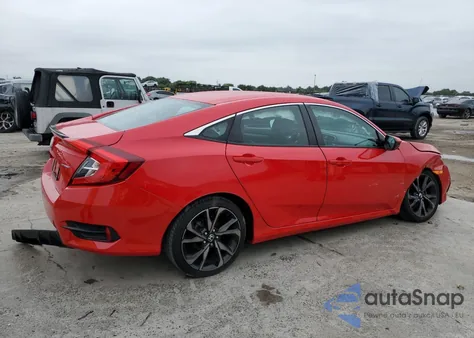 2021 Honda Civic Sport from USA, damaged, VIN 2HGFC2F81MH545900
